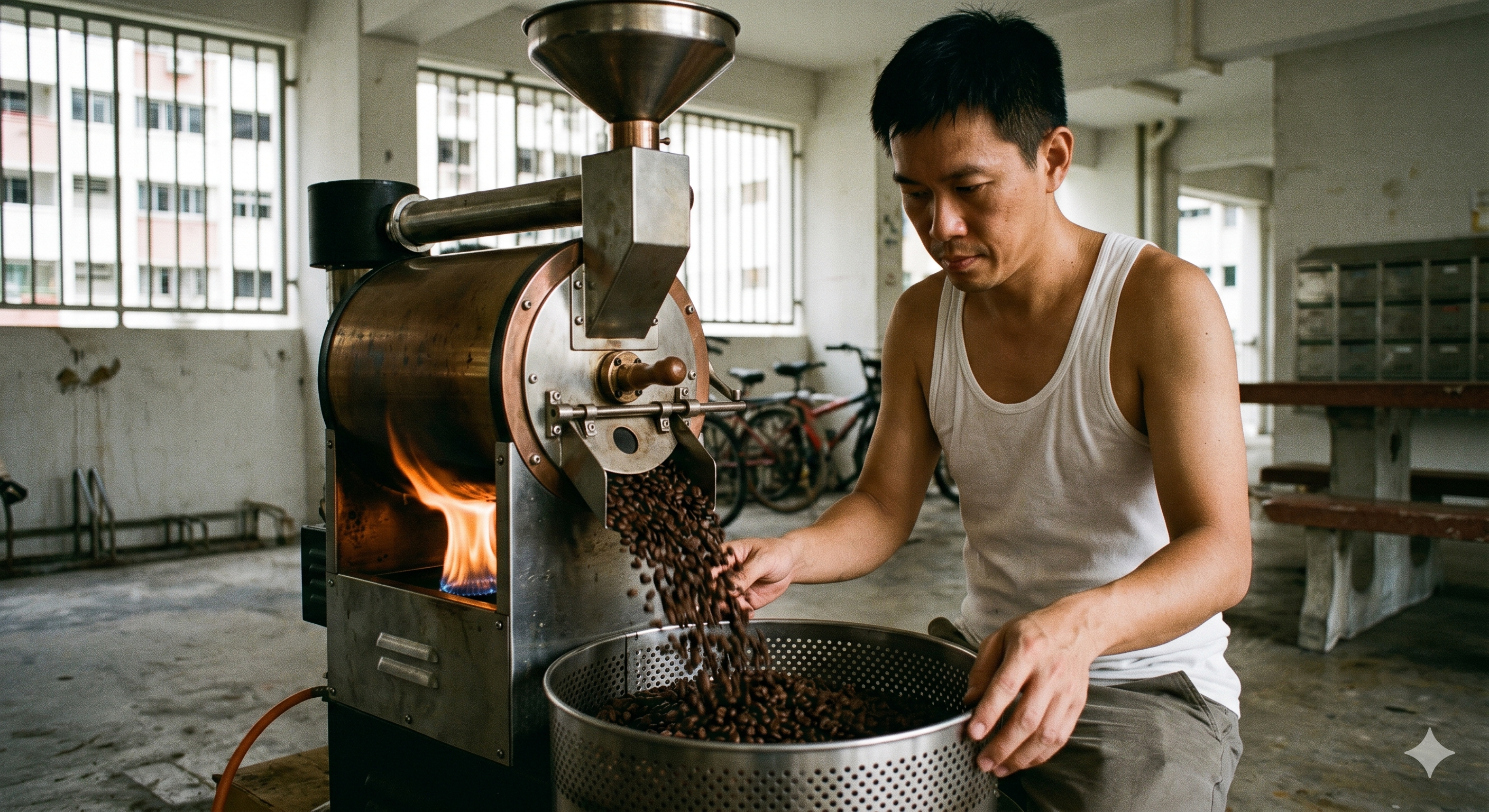 09:15 — the roaster on Saturday.